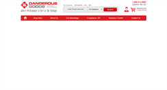 Desktop Screenshot of berlindangerousgoods.com